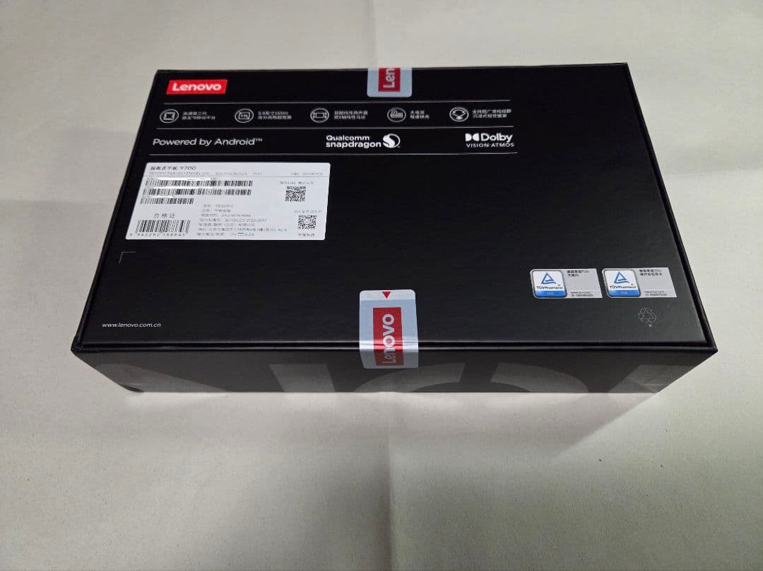 Androidタブレット本体 Lenovo Legion Tab Y700 202512GB/256GB