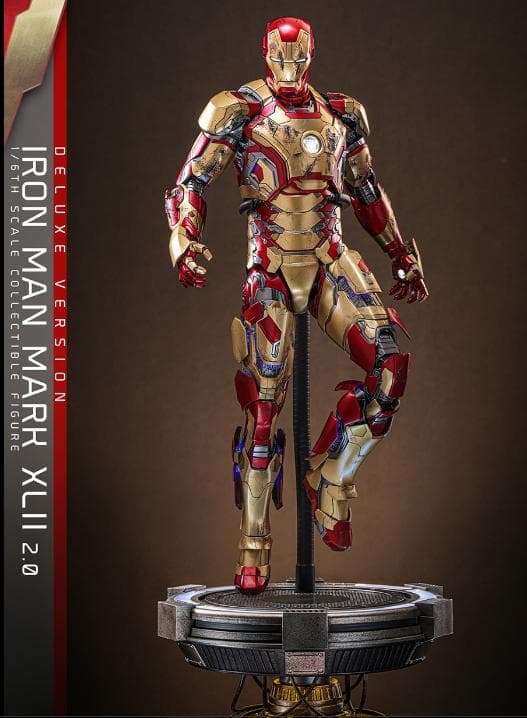 【新品未開封】ムービーマスターピース アイアンマン3 マーク42／デラックス版