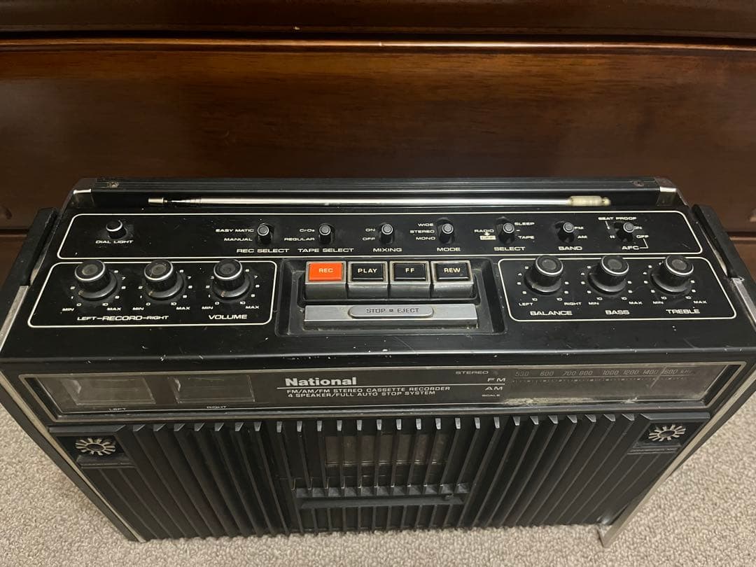 National AM/FM ステレオカセットレコーダー　RS-457