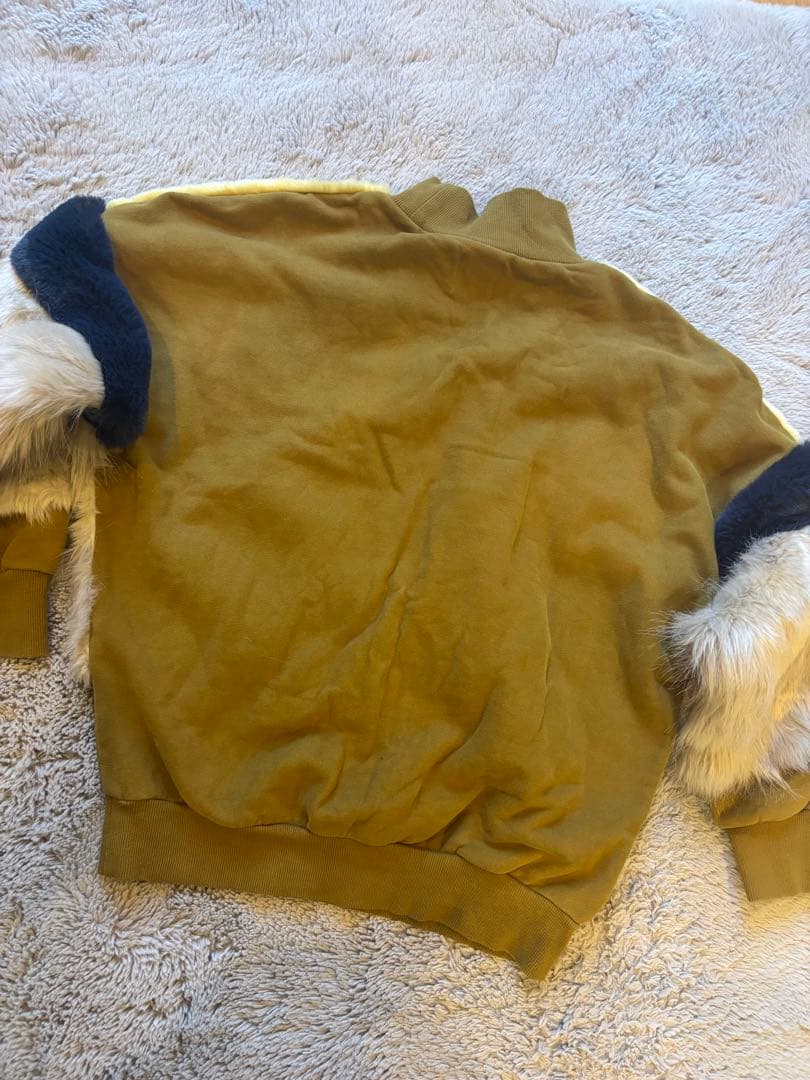 アメリヴィンテージ ファーカラーブロックスウェット