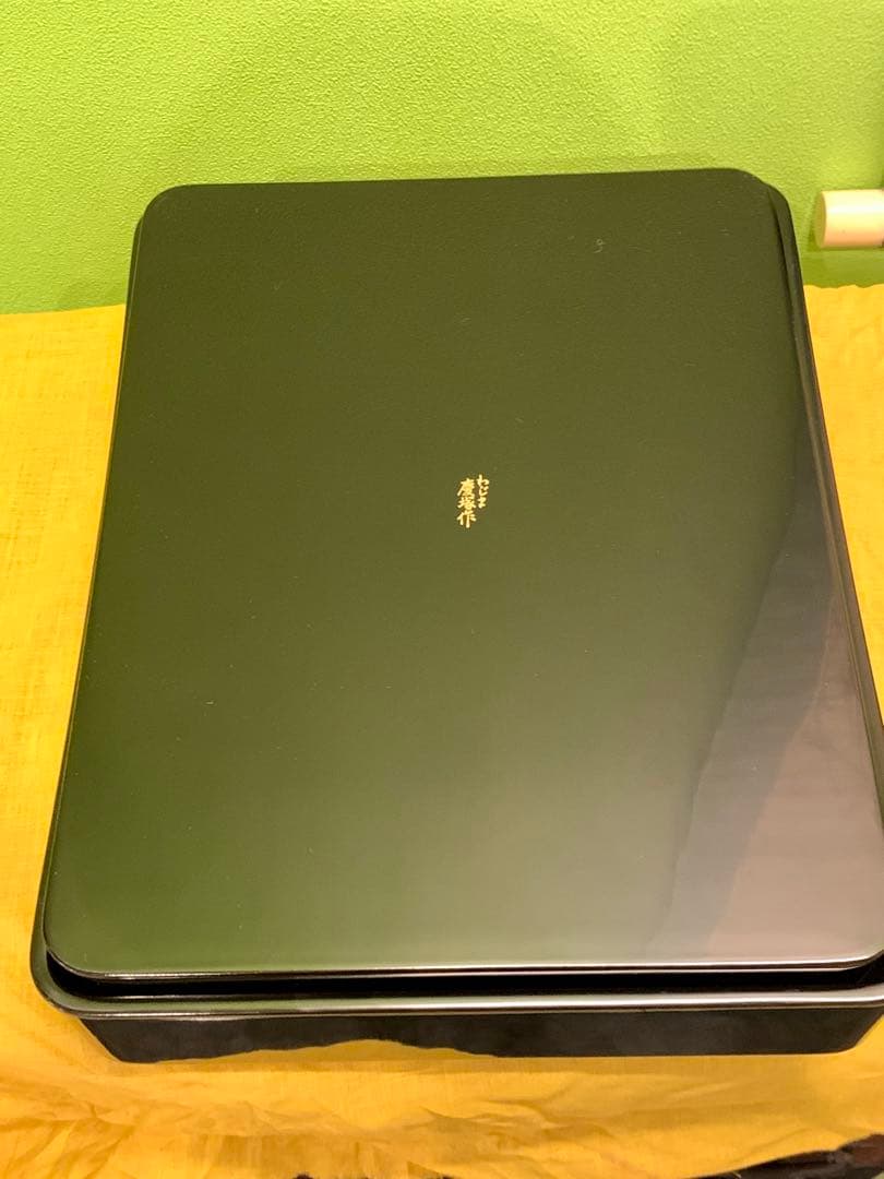 輪島塗　慶塚漆器工房　菊水蒔絵　 文庫　文箱