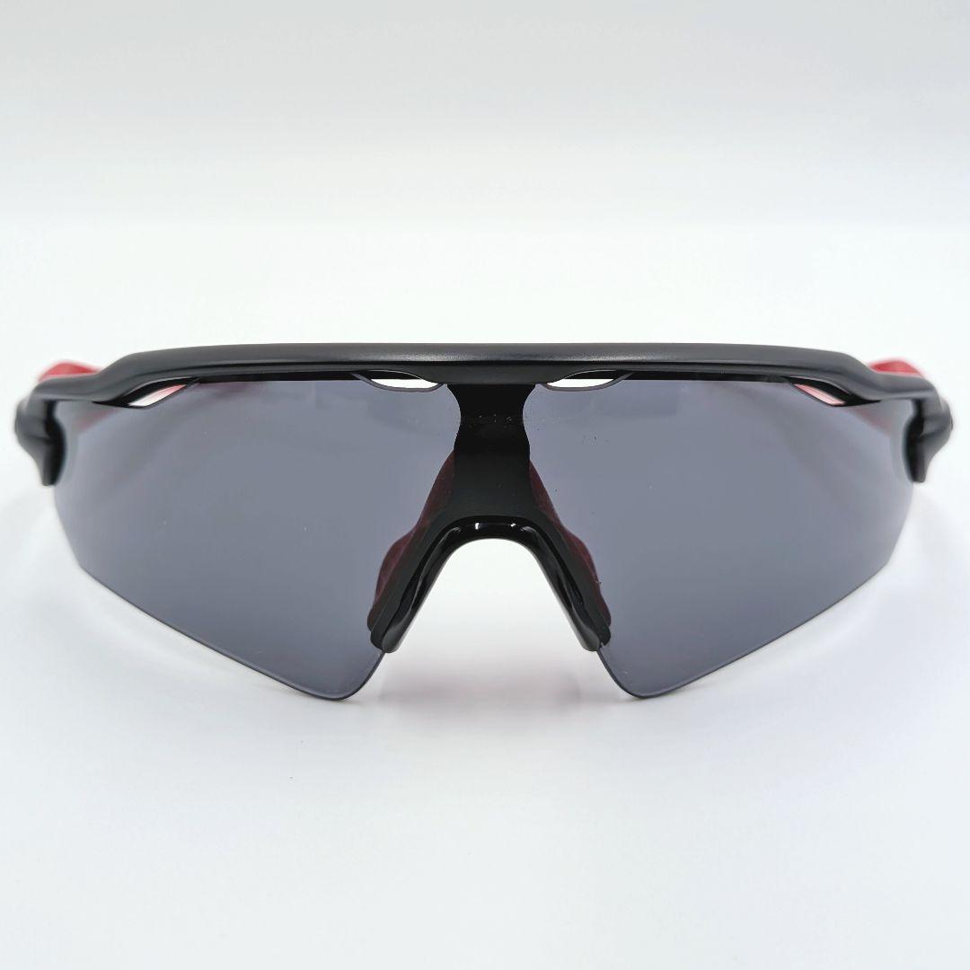 OAKLEY RADAR EV ブラック×レッド スポーツ 自転車 ランニング