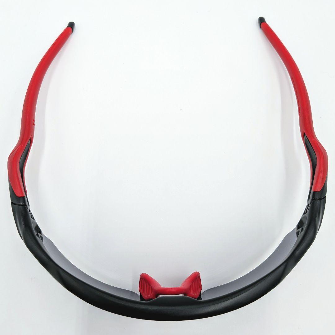 OAKLEY RADAR EV ブラック×レッド スポーツ 自転車 ランニング