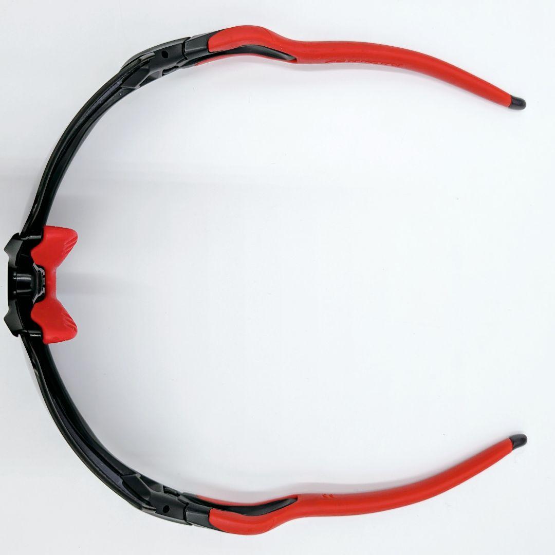 OAKLEY RADAR EV ブラック×レッド スポーツ 自転車 ランニング