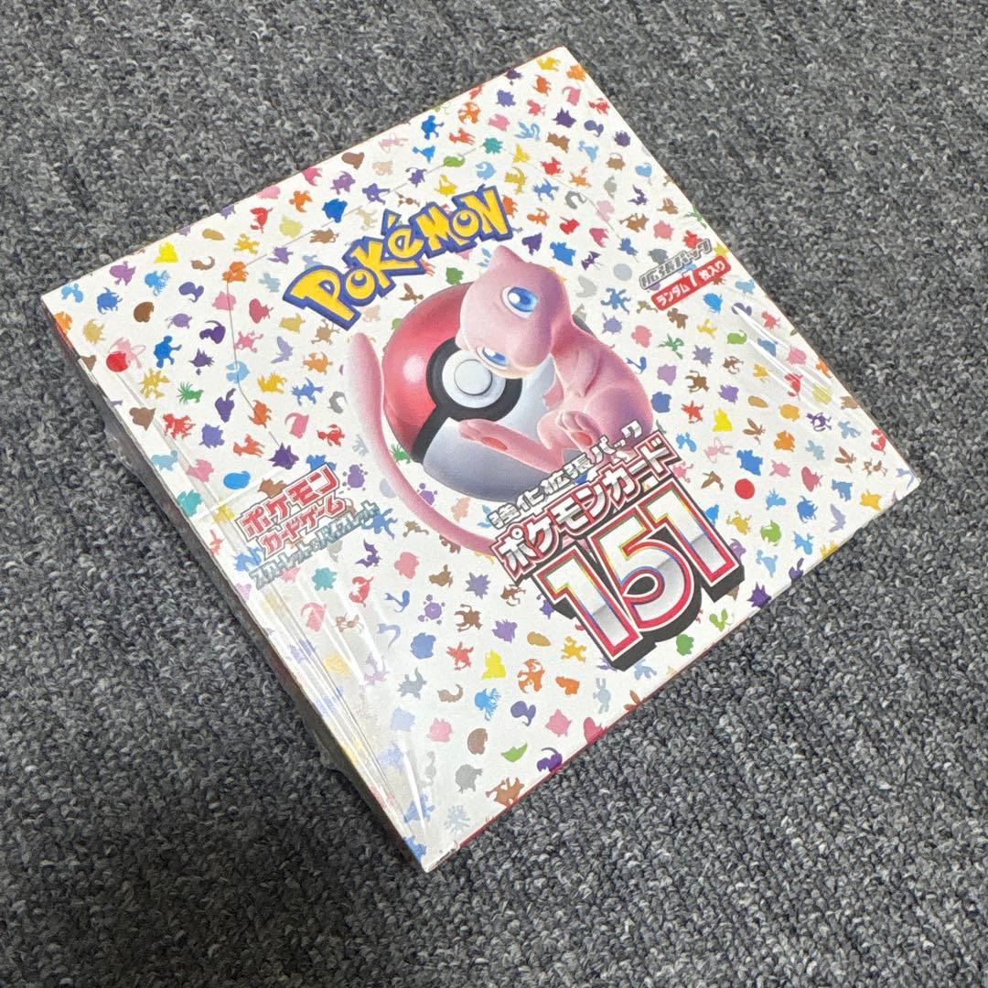 ポケモンカード 151 シュリンク付き 未開封BOX