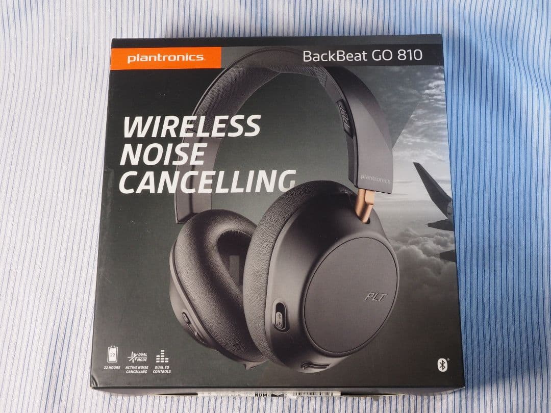 Plantronics BACKBEAT GO 810 ワイヤレス ヘッドホン