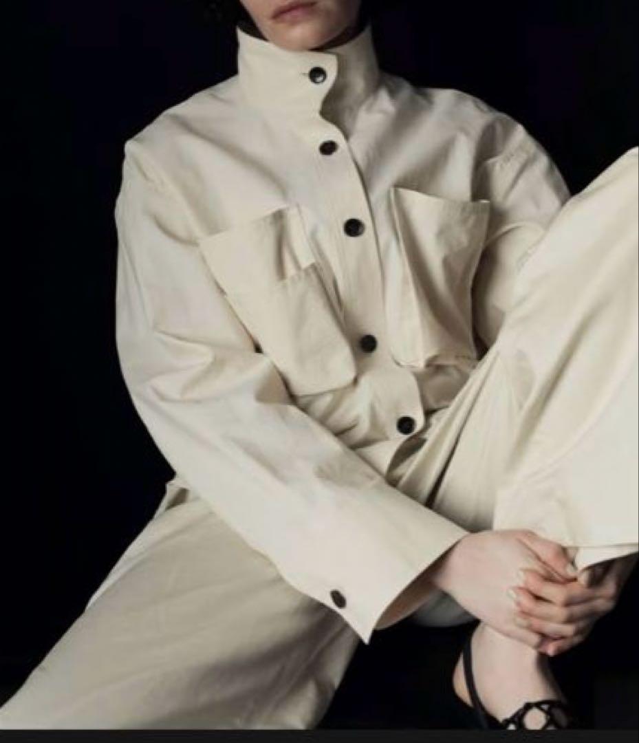 タグ＆封筒付き anuke Pocket Standcollar Shirts