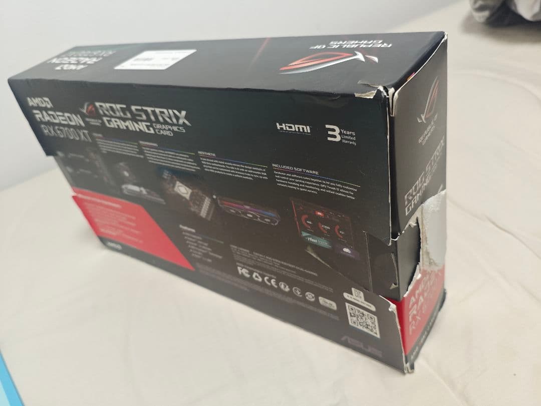 グラフィックボード・グラボ・ビデオカード ASUS ROG Strix Radeon RX 6700 XT OC