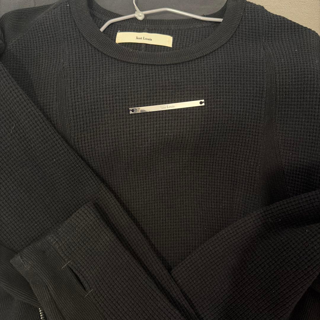 トップス jentlouis Thermal Zip Long SleeveT-shirt