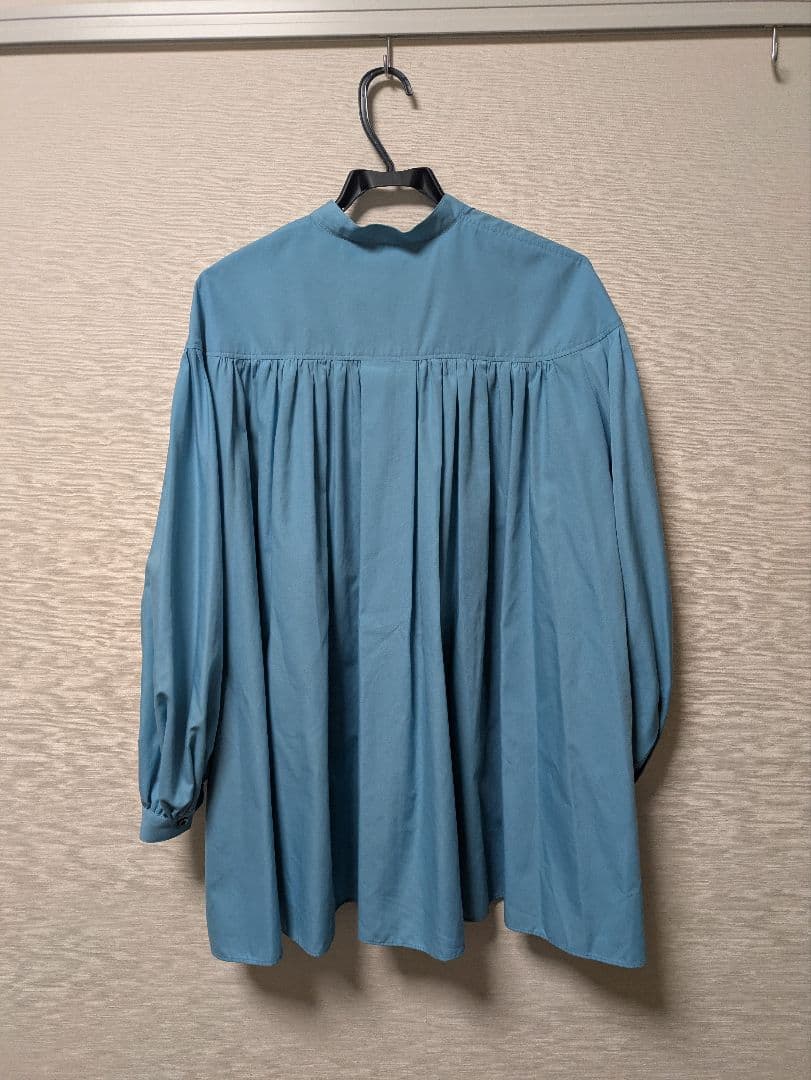 ルフィルLE PHILLE タイプライターギャザーブラウス