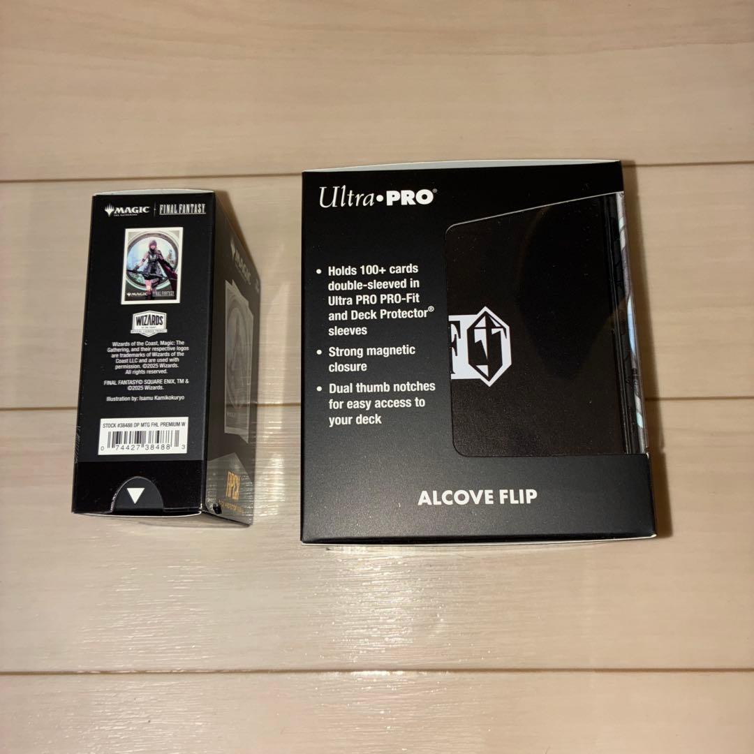 【新品】MTG FF UltraPro ライトニング デッキケース&スリーブ