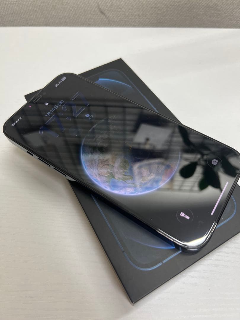 iPhone 12 Pro Max 128gb ケース＋新品フィルム　値下げ不可