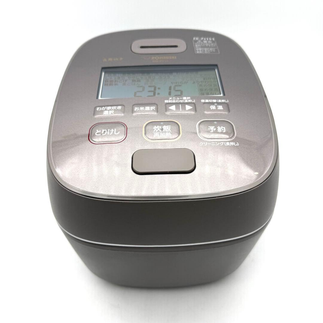 象印 圧力IH炊飯器 NW-PT10 豪炎かまど釜 1升 動作品