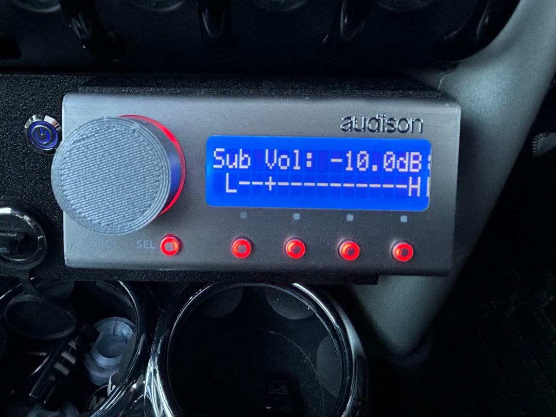 audison bit one デジタルオーディオプロセッサー