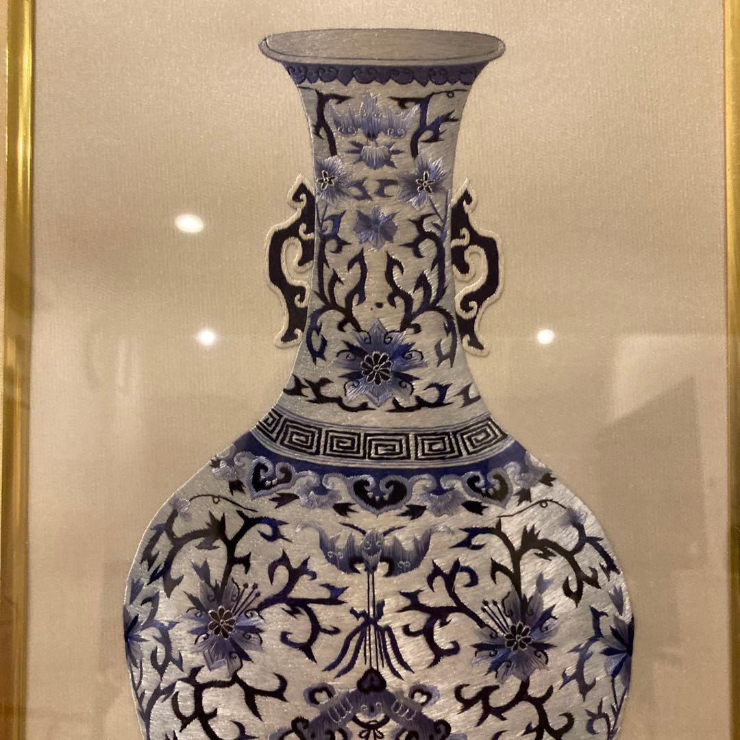 中国蘇州　刺繍額入り　再値下げしました！