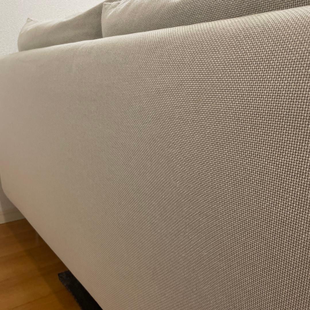 IKEA ソーデルハムン コンパクト3人がけソファフリードトゥナ ライトベージュ