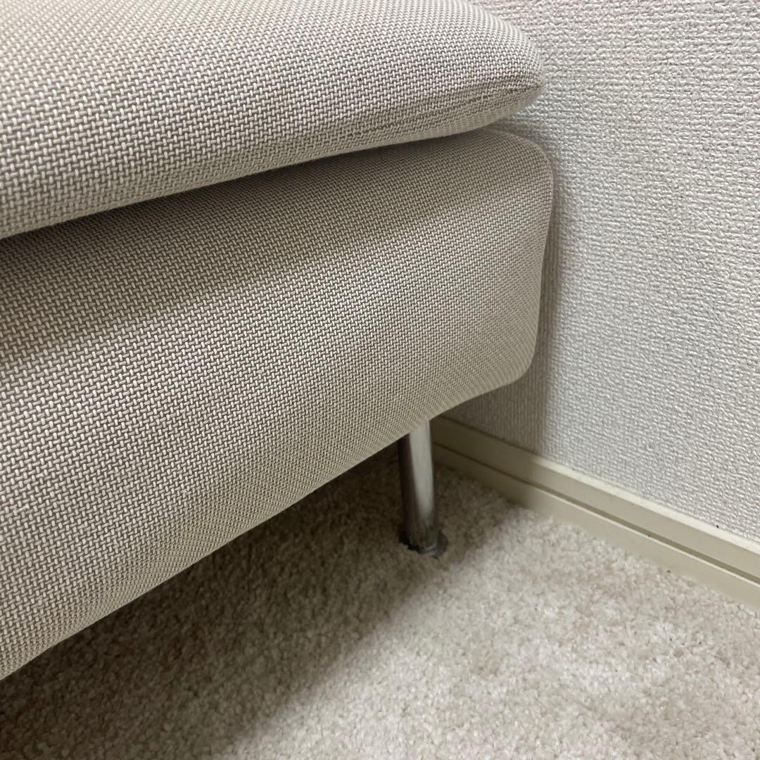 IKEA ソーデルハムン コンパクト3人がけソファフリードトゥナ ライトベージュ