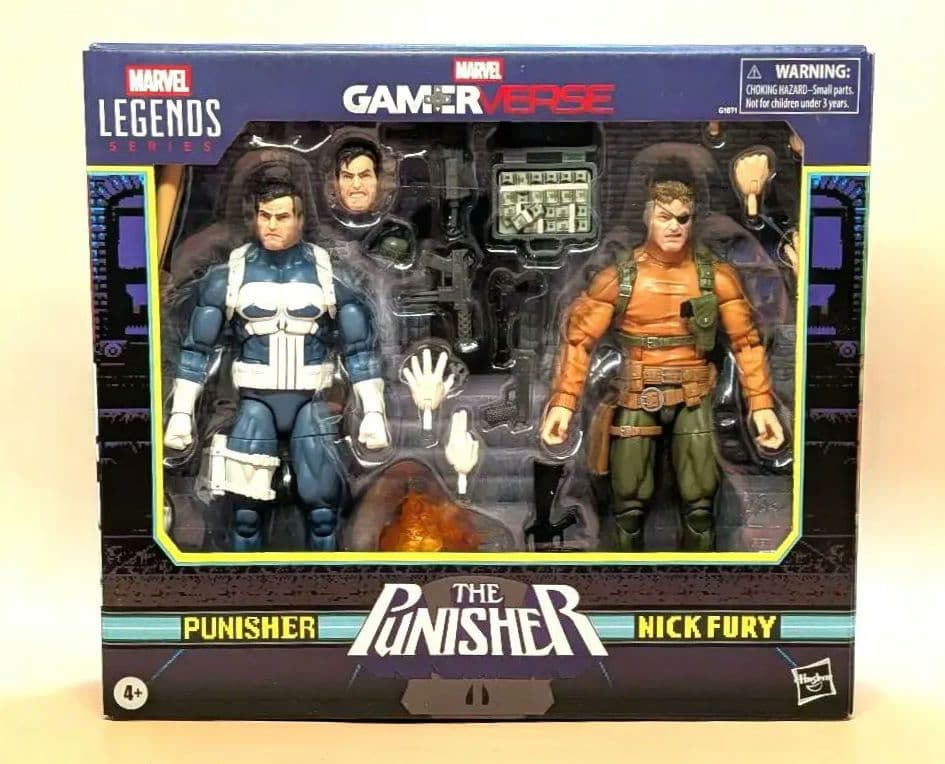 パニッシャー＆ニック・フューリー 2体セット新品未開封ゲーマーバース