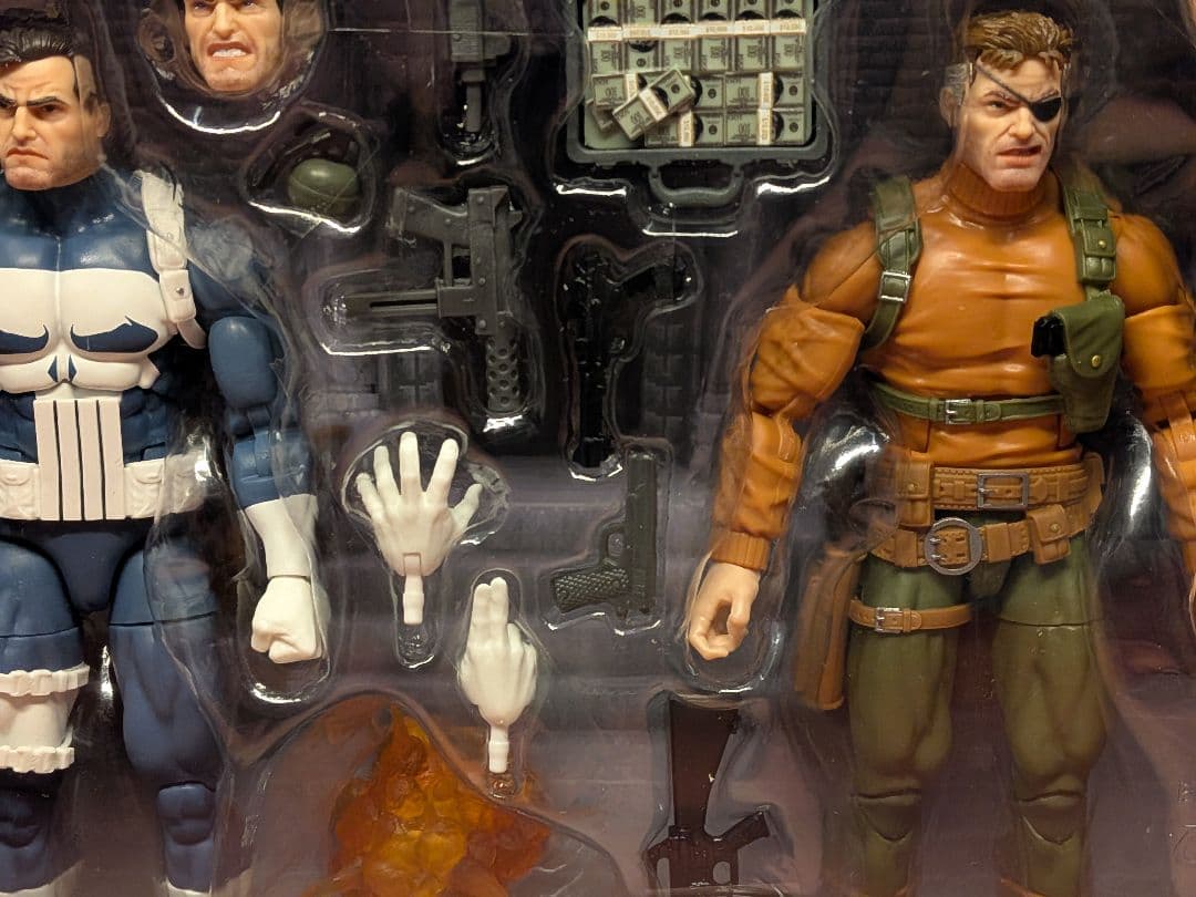 パニッシャー＆ニック・フューリー 2体セット新品未開封ゲーマーバース