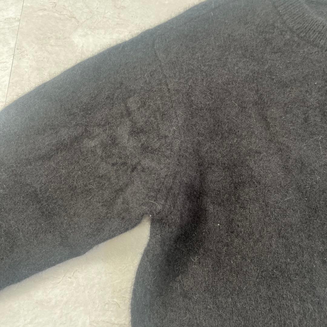 ガリャルダガランテ 2wayショートカーディガン クロップド 金ボタン シャギー