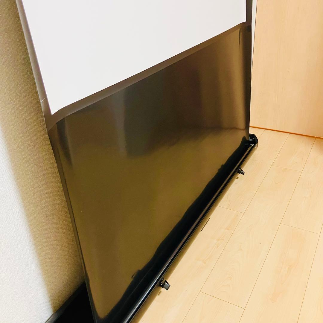【美品】60インチ イズミコスモ 床置 自立式 プロジェクタースクリーン