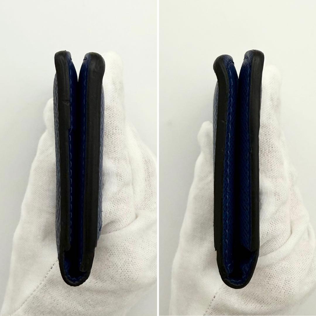 ✨美品 現行IC内蔵✨ルイヴィトン タイガラマ カード入れ 名刺入れ ブルー