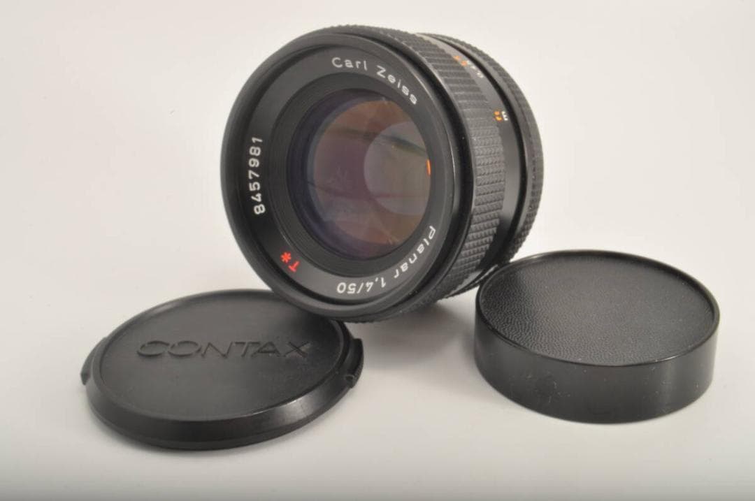 レンズ(単焦点) CONTAX Carl Zeiss Planar T* 50mm F1.4 50