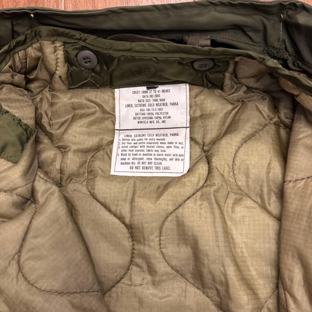 希少　M65 ライナー付き　美品　フィッシュテールパーカー S