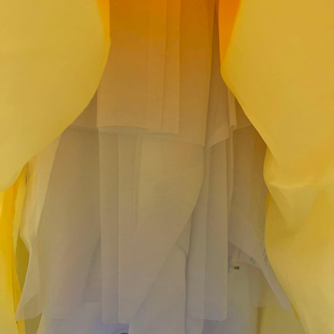 【01N】ビビディバビディブティック　美女と野獣ベル　ドレス140センチ