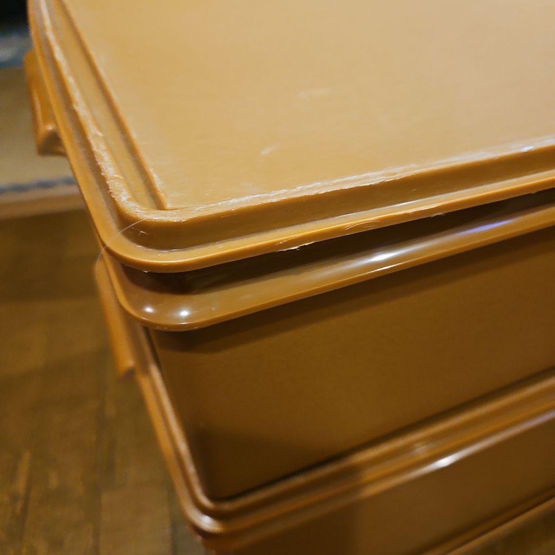 Hanaタッパーウェアディープロングスーパーケースキャスターパレット