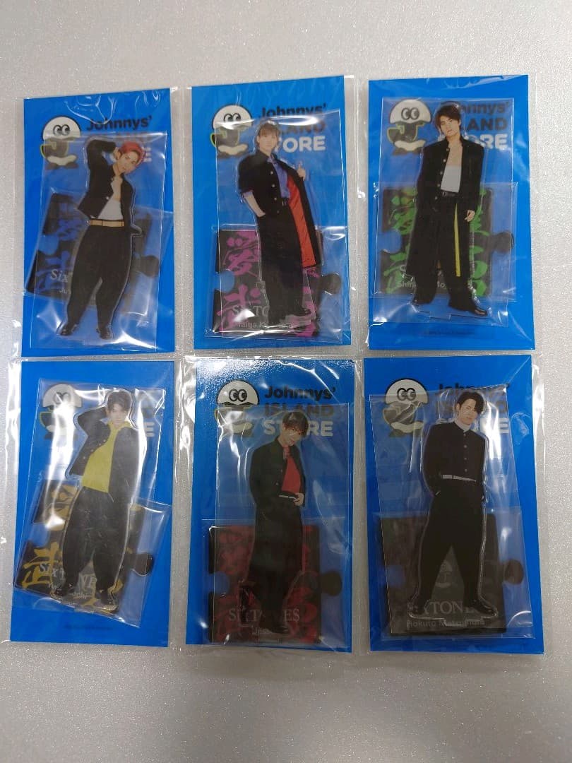 【6体セット】SixTONES アクリルスタンド第2弾　ヤンキー