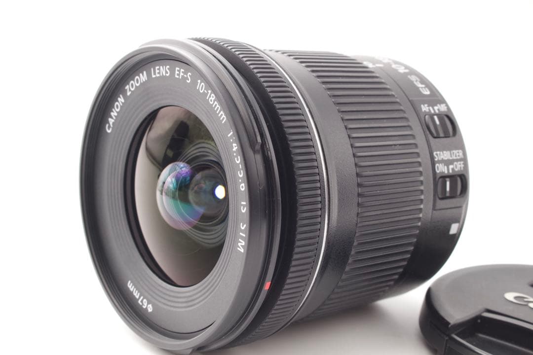 未使用級❣️Canon EF-S 10-18mm F4.5-5.6 IS STM