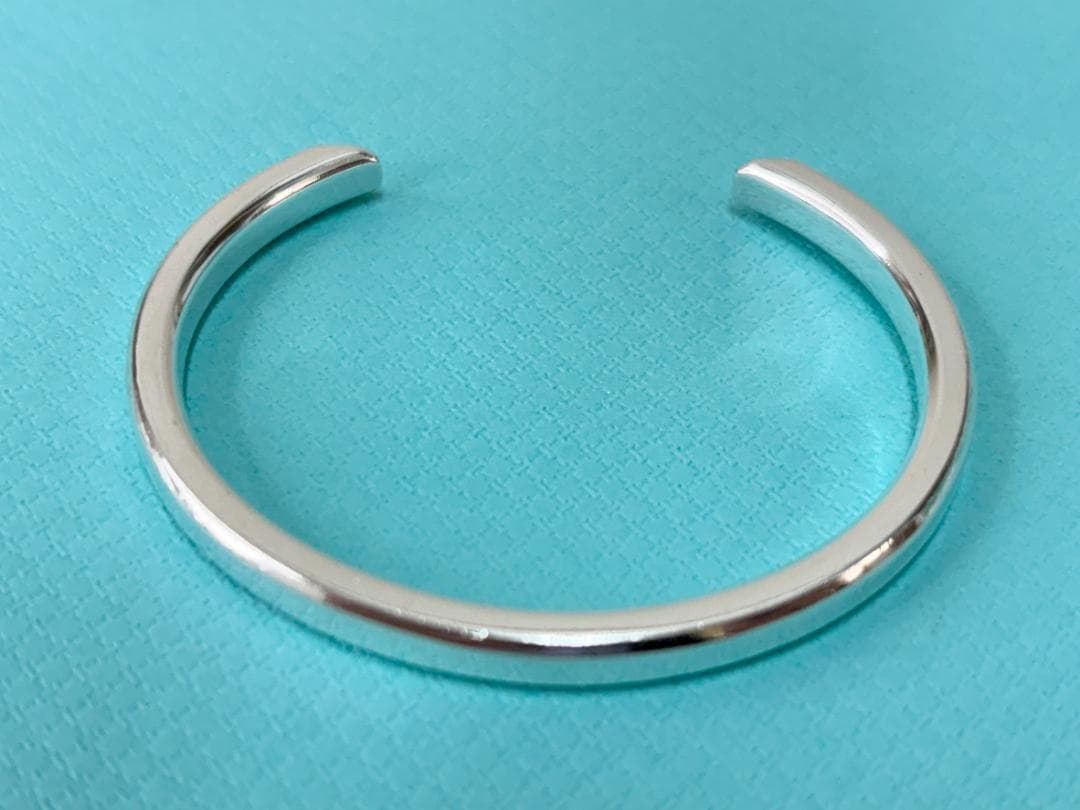 極美品 ティファニー メイカーズ 1837 バングル ブレスレット 925