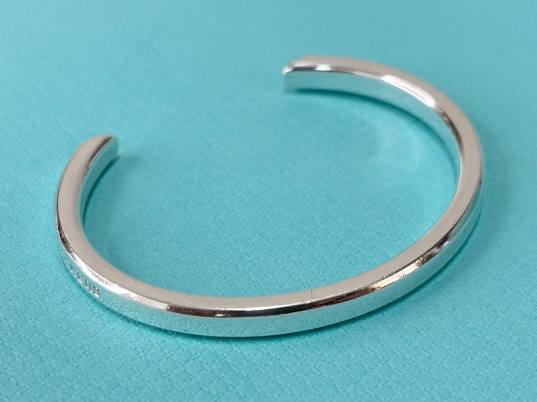 極美品 ティファニー メイカーズ 1837 バングル ブレスレット 925