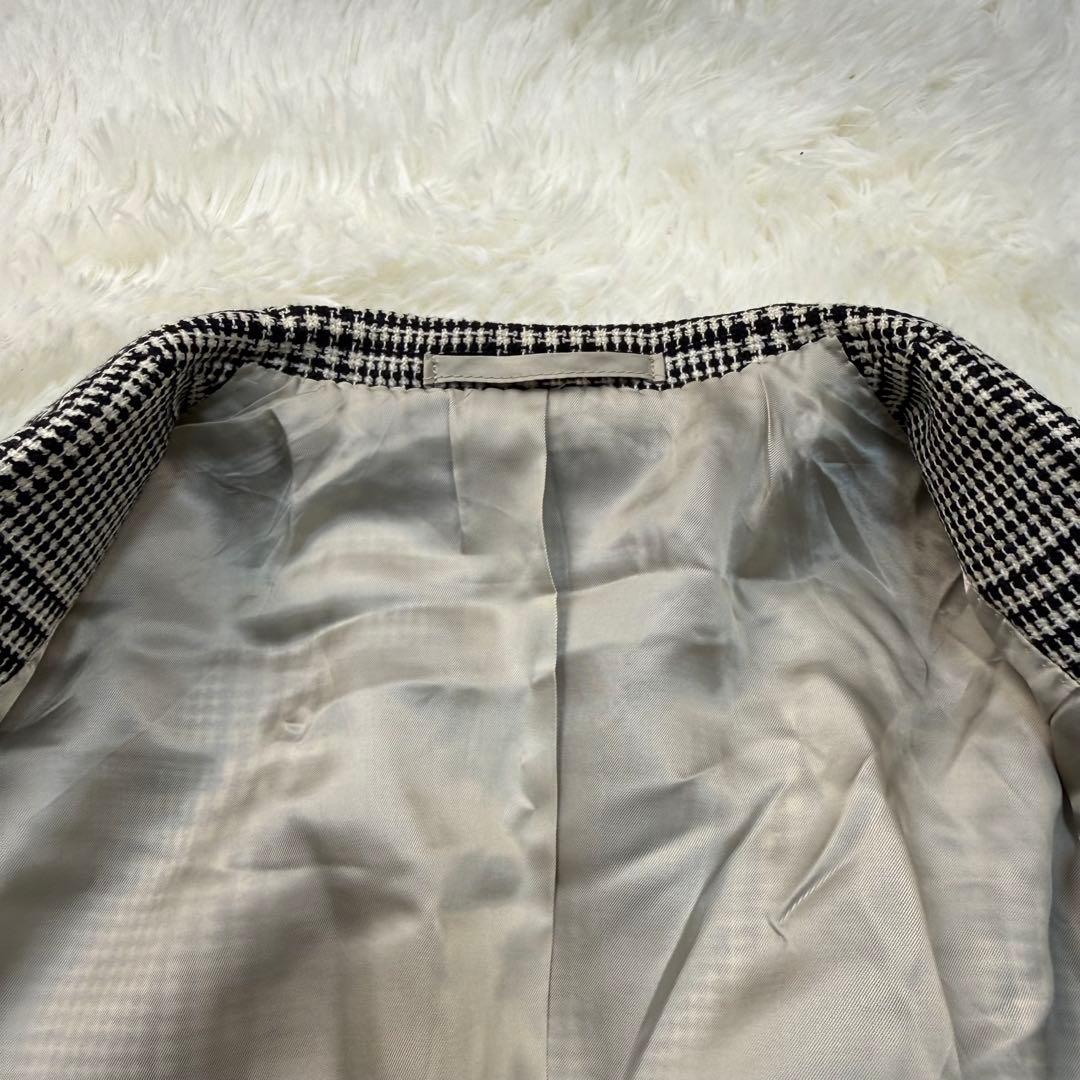 ビームス　Brilla 千鳥柄テーラードジャケット　42サイズ　BEAMS 総柄