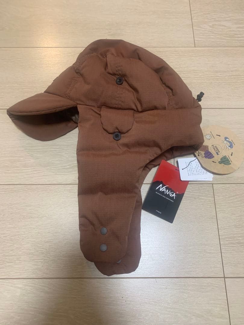 NANGA ナンガ ヒノック リップストップ ダウン イヤーフラップキャップ