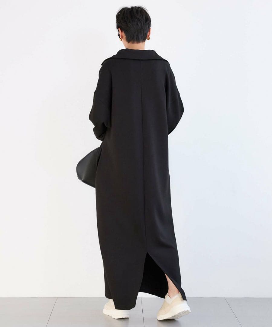 【新品タグ付き】BARNYARDSTORM 裏起毛ハーフZIPワンピース