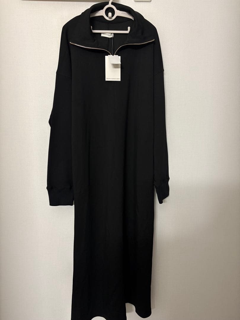 【新品タグ付き】BARNYARDSTORM 裏起毛ハーフZIPワンピース