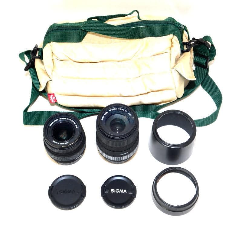 匿名配送☆Nikon ニコン D50 SIGMA ダブルレンズキット 初心者向け