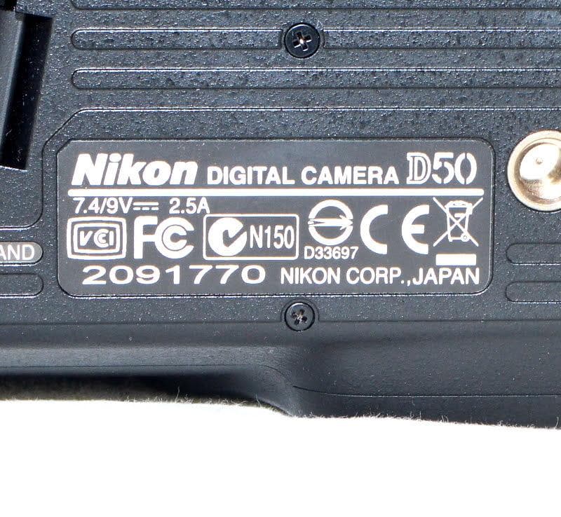 匿名配送☆Nikon ニコン D50 SIGMA ダブルレンズキット 初心者向け