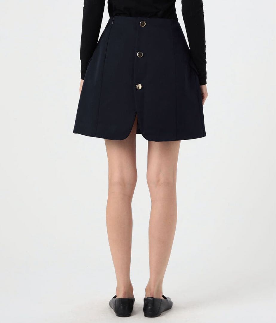 新品15万！MERYLL ROGGE 金ボタン テーラード スカート 紺 42