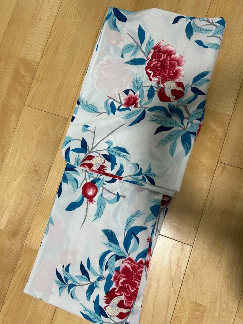 撫松庵　浴衣　セオアルファ　柘榴　ざくろ