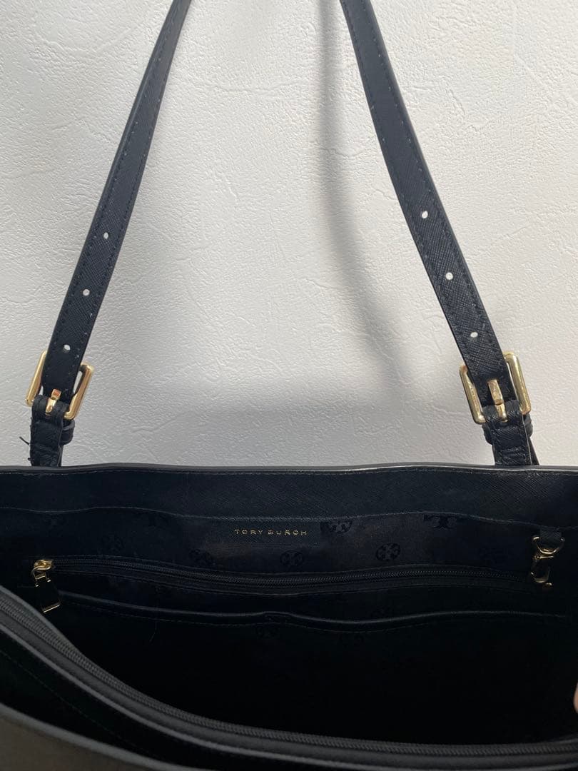 TORY BURCH 黒 ビジネスバッグ 収納袋付き A4対応