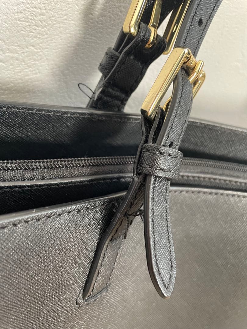 TORY BURCH 黒 ビジネスバッグ 収納袋付き A4対応