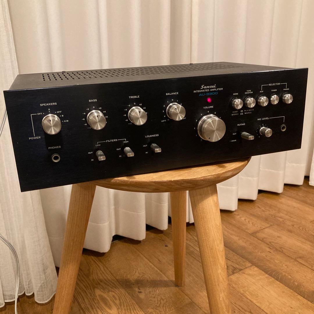SANSUI AU-3300 プリメインアンプ サンスイ 山水