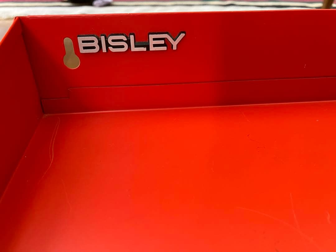 BISLEY ビスレー　レターラック赤色レッド