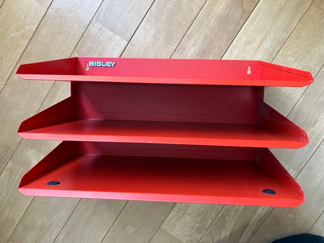 BISLEY ビスレー　レターラック赤色レッド