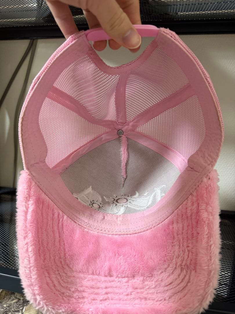 ideaswam ベロアメッシュキャップ