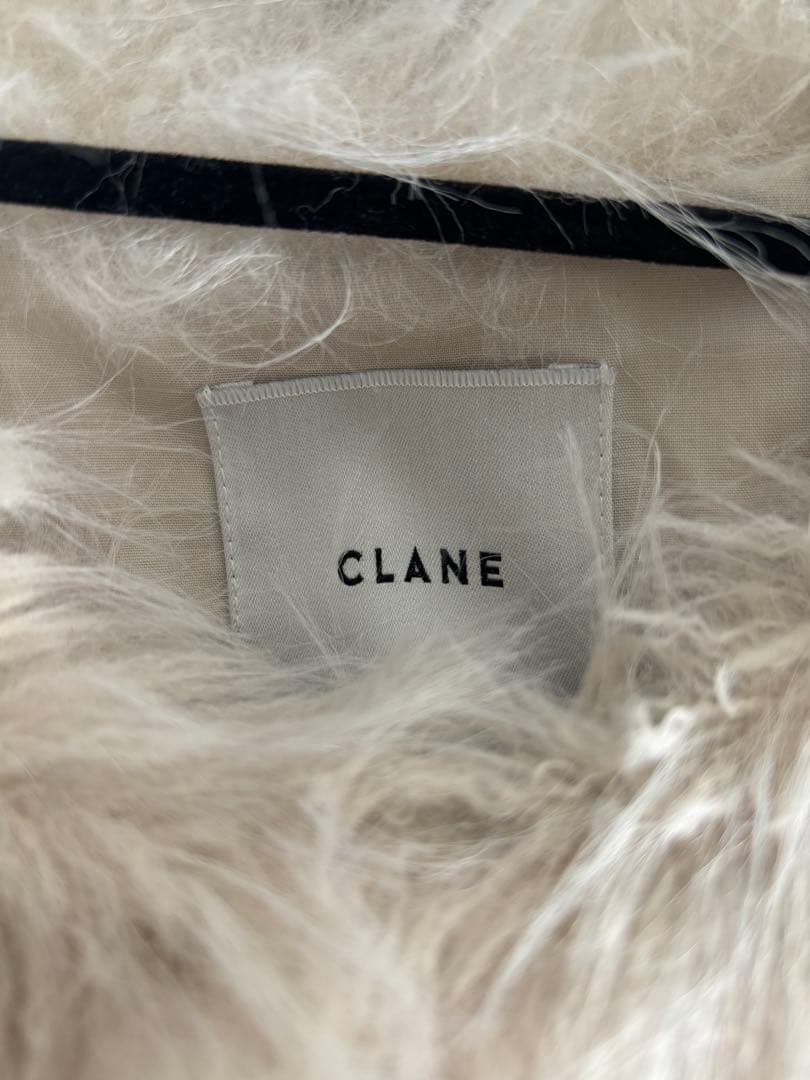 ジャケット・アウター CLANE volume eco fur coat