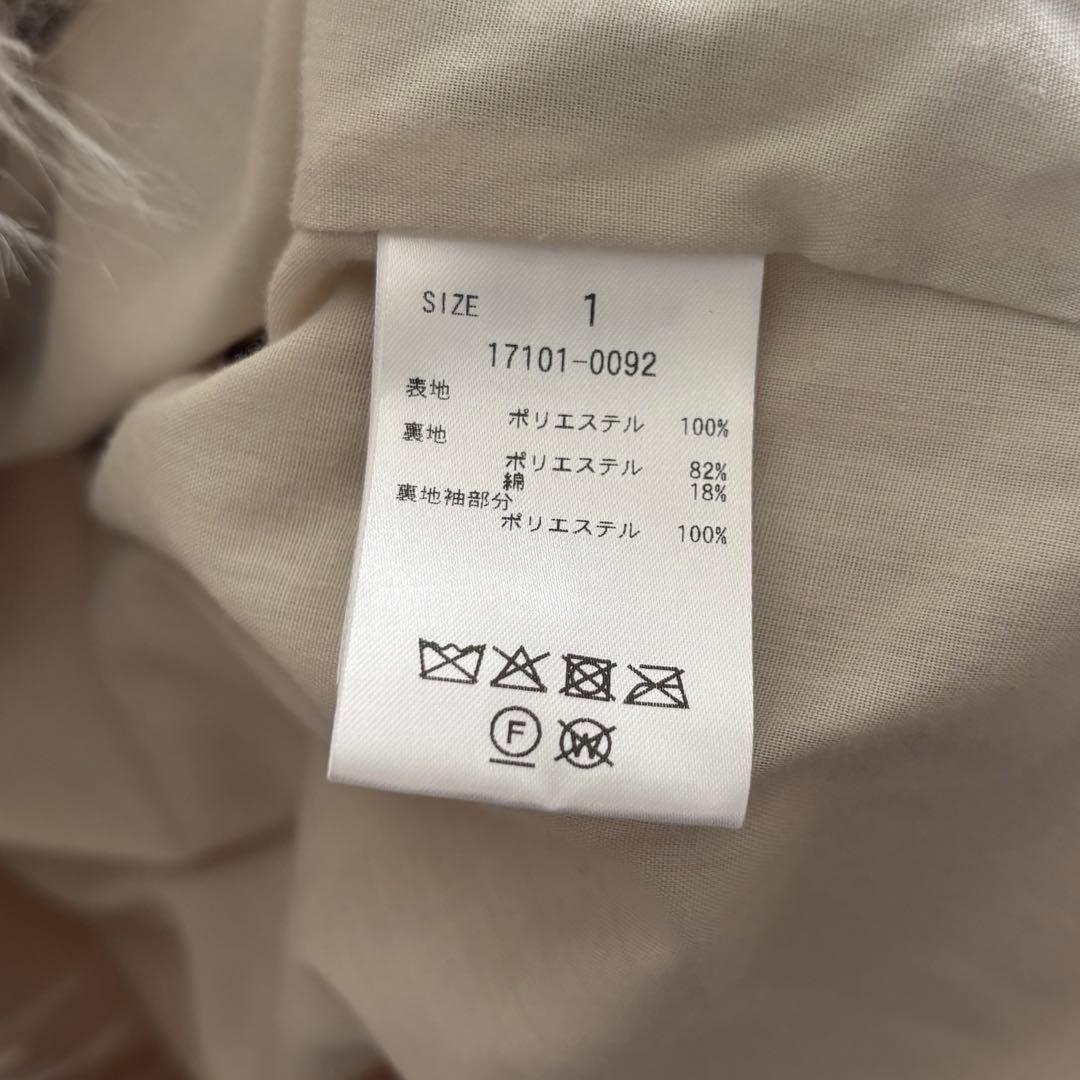 ジャケット・アウター CLANE volume eco fur coat